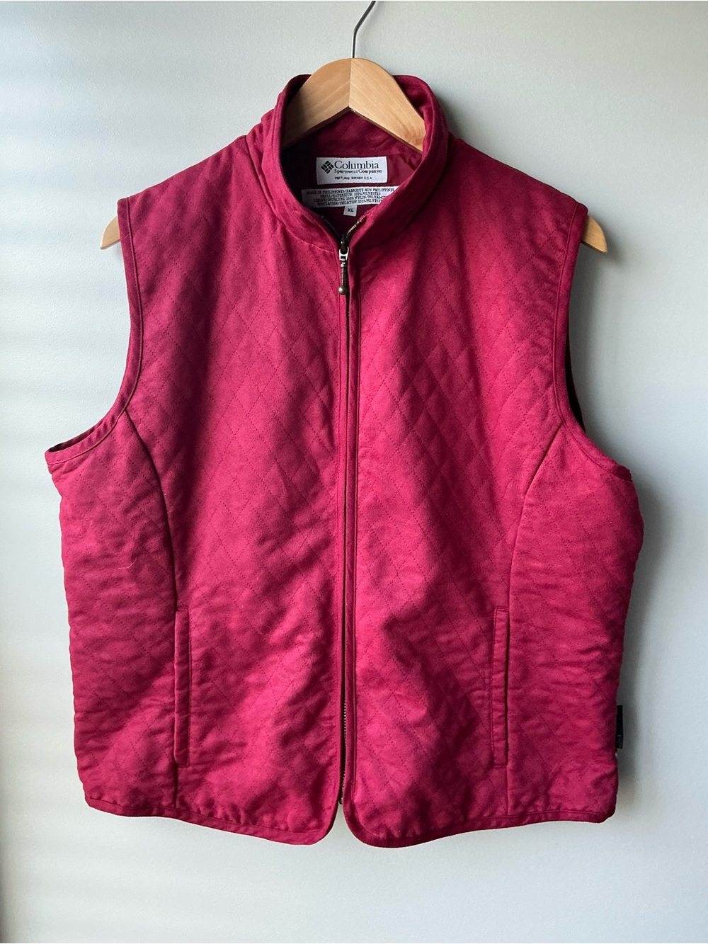 Vintage Red Columbia Women’s Vest